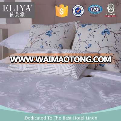 ELIYA Factory 100% Cotton white 60s jacquard cotton hotel linen